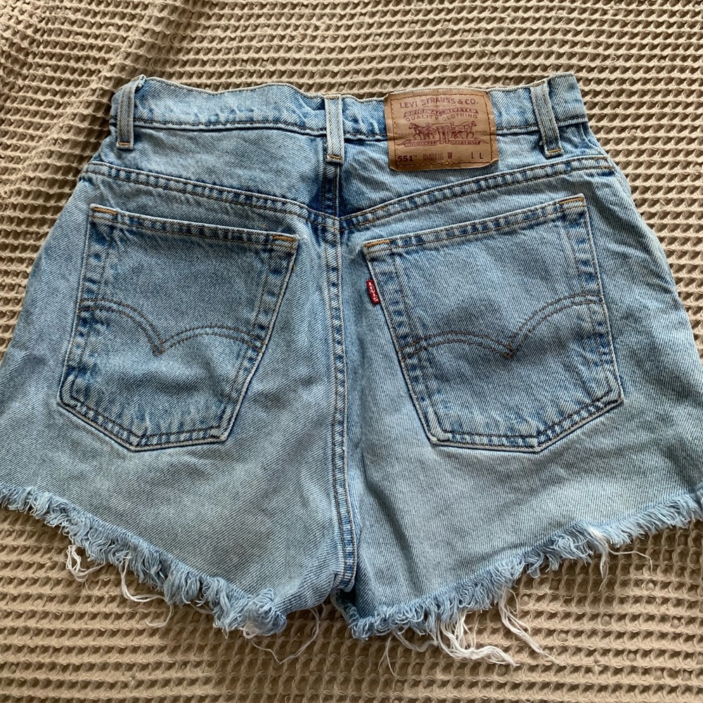 Levi vintage high waist shorts